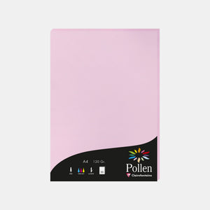 A4 vellum sheet 120g sugared pink Pollen