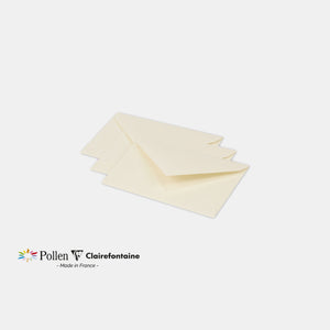 Envelope 75x100 iridescent 120g ivory iridescent Pollen