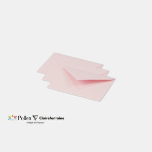 Envelope 75x100 vellum 120g pink Pollen