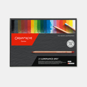 Schachtel mit 20 Luminance-Buntstiften