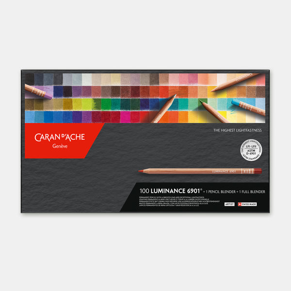 Schachtel mit 102 Luminance-Buntstiften