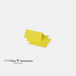 Place marker 85x80 vellum 210g sunny yellow Pollen