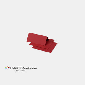Place marker 85x80 vellum 210g red currant Pollen