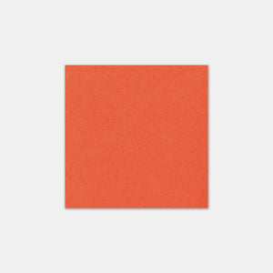 Karte 90x90mm Kraft Terrakotta