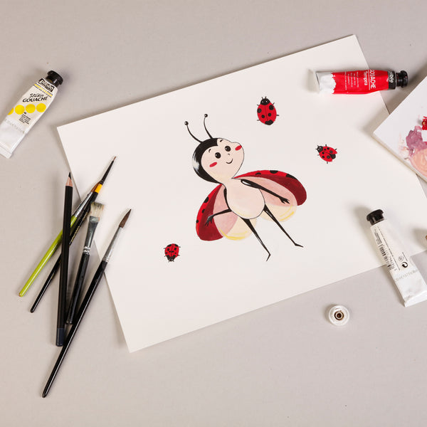 Papierbeutel für Gouache und Acryl 360g - 24x32