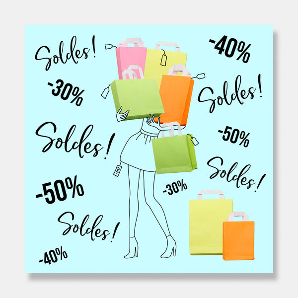 Papier origami 20x20 cm - Couleur neon - 100 feuilles
