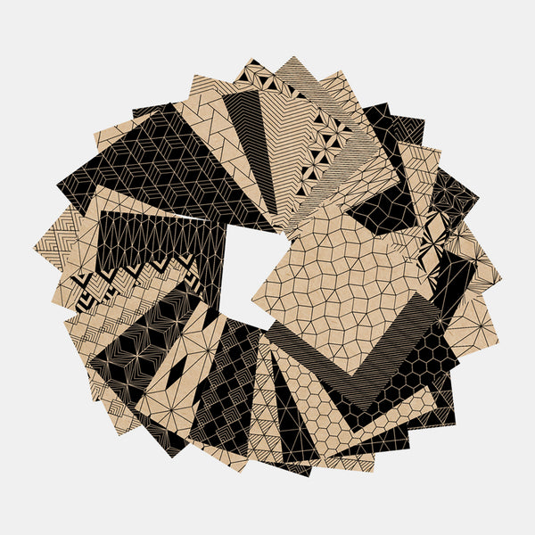Origami paper 15x15 cm - Krafty - 60 sheets