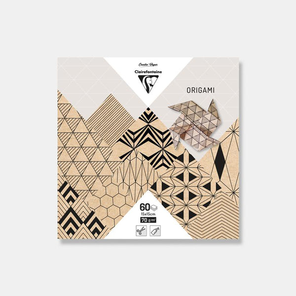Origami paper 15x15 cm - Krafty - 60 sheets