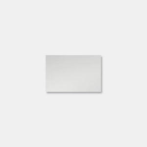 Pack of 50 cards 60x90 ecru laid natural white