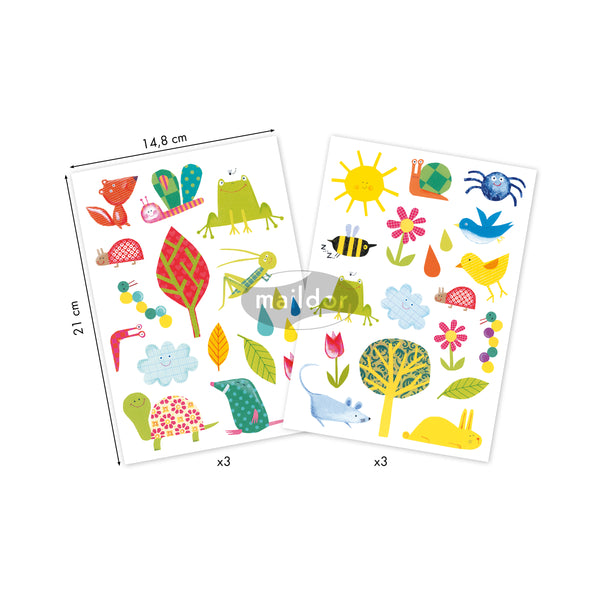 BABY-Gartenaufkleber