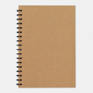 Recycled kraft notebook 210x297 plain pages