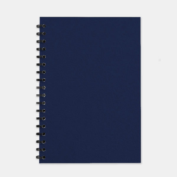Marine-Recycling-Notizbuch, 180 x 250 linierte Seiten