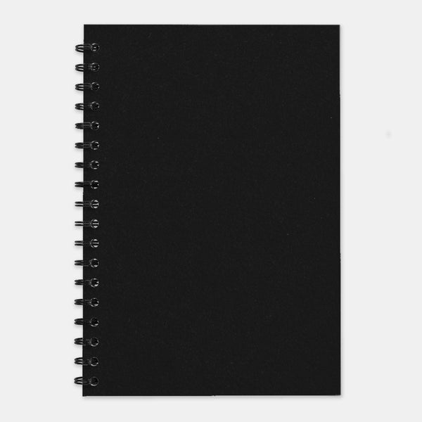 Cahier recycle noir 210x297 pages unies