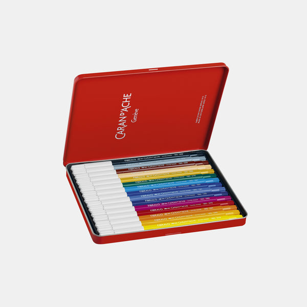 Box of 15 Fibralo color markers