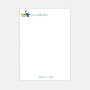 Briefpapier - A4 Dinosaurier