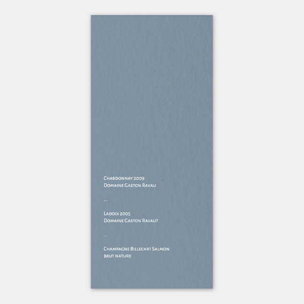 Modern Circle Wedding Menu