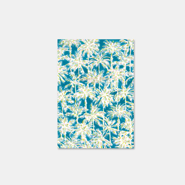 A6-Notizbuch mit Palmen