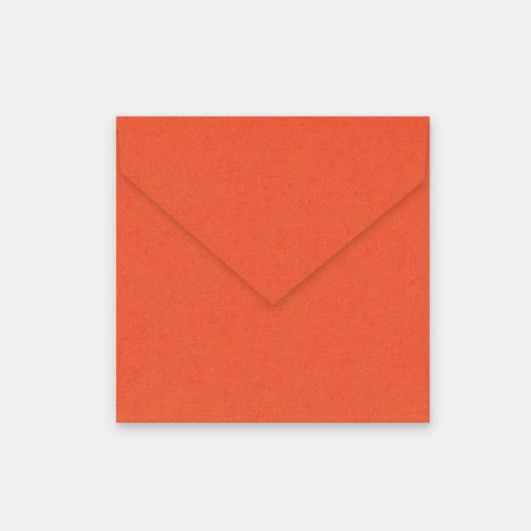 Envelope 155x155 mm kraft terra cotta