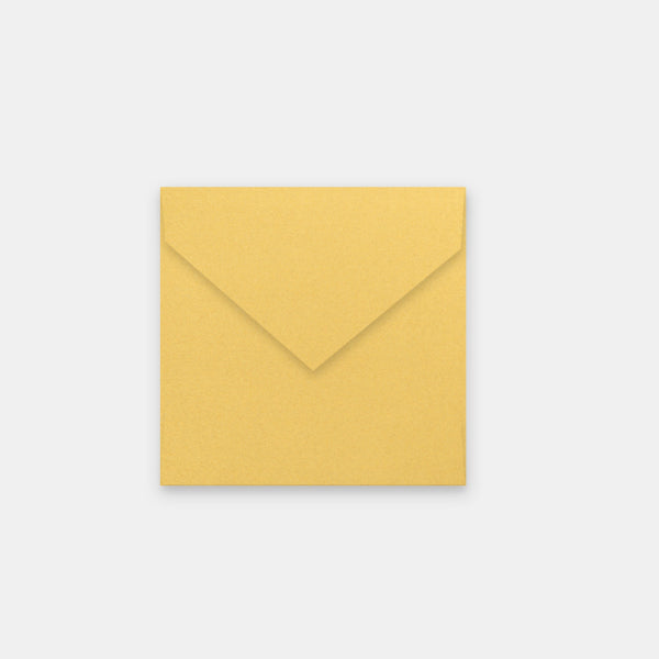 Umschlag 120x120 mm Metallic-Gold
