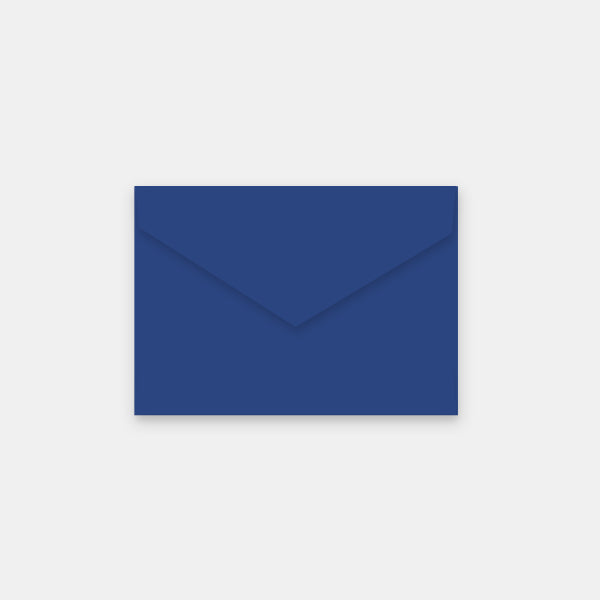 Umschlag 90x140 mm königsblaue Haut