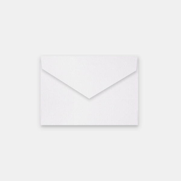 Pqt 25 enveloppes 90x140 vergé blanc