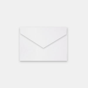 Pqt 25 enveloppes 90x140 vergé blanc
