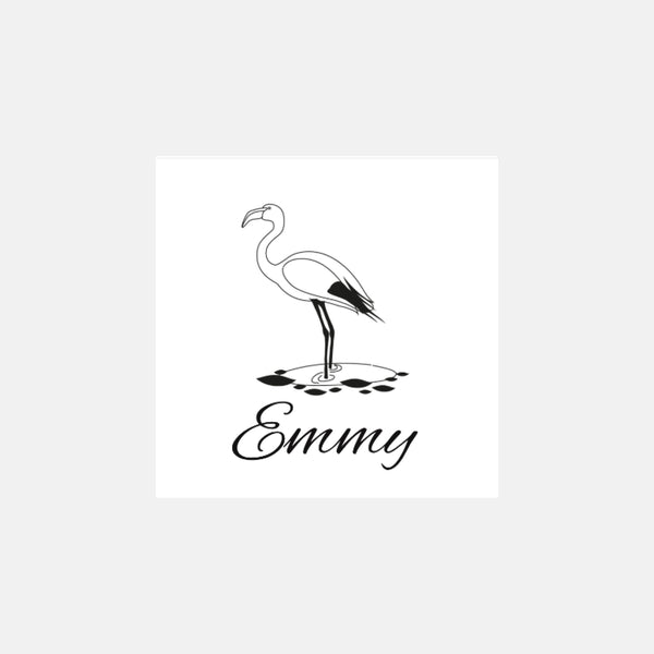 Personalisierter Flamingo-Stempel