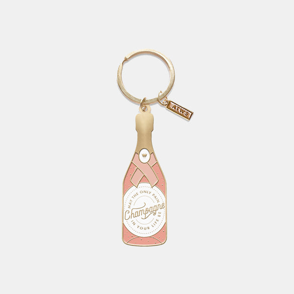 Schlüsselanhänger - Champagner