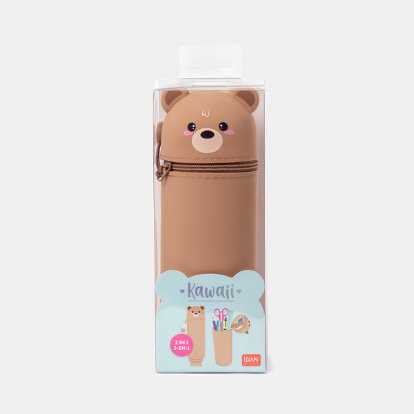 Kawaii Federmäppchen - Teddybär