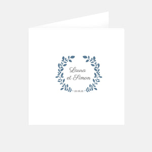 Classic Laurier Wedding Invitation