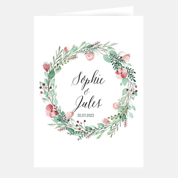 Floral Botanical Wedding Invitation