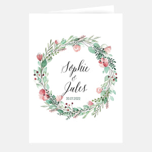Floral Botanical Wedding Invitation