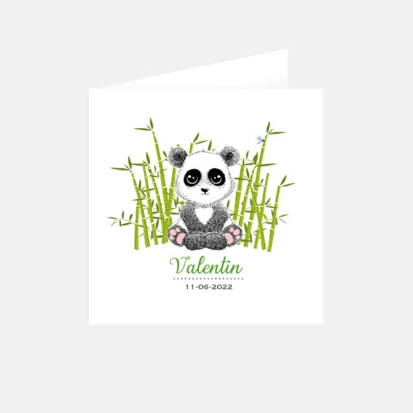 Ankündigung der Geburt eines Pandas