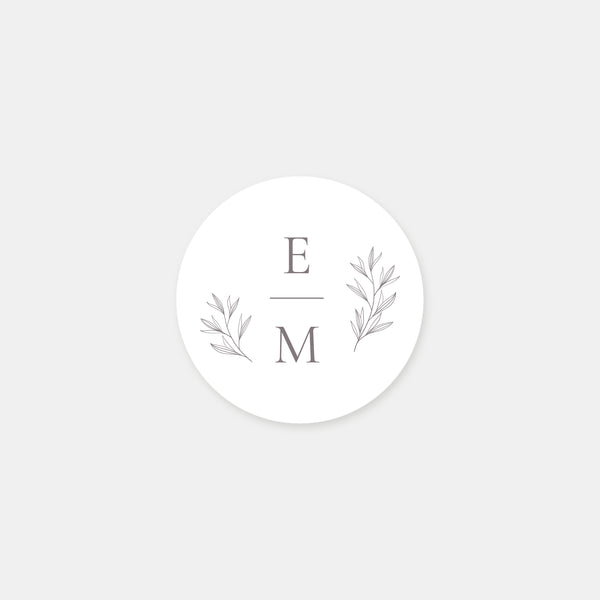 Personalized chic nature stickers - 48ex