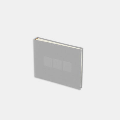Photo album 21x15 light gray canvas, cream interior