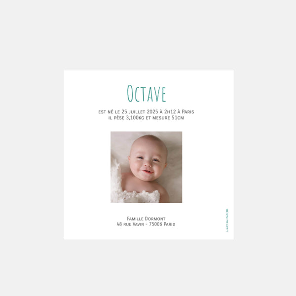 Sioux birth announcement