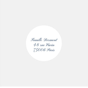 Personalized birth stickers - 48ex