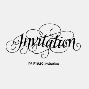 Tampon invitation