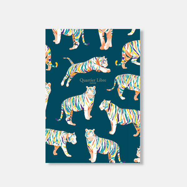 Regenbogentiger-A5-Notizbuch