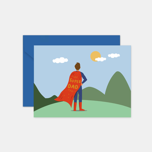 Father's Day Card - Super Dad