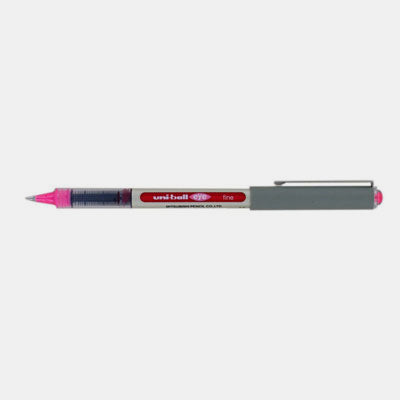 Augenroller mit extra feiner Spitze, rosa Uniball