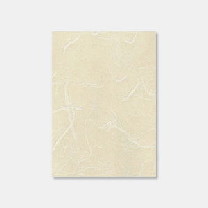 A4 sheet of Japanese unryu paper 76g cream