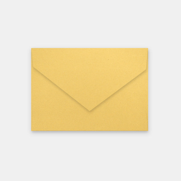 Umschlag 114x162 mm Metallic-Gold