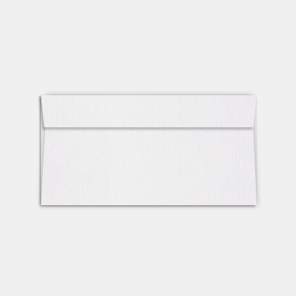 110x220 mm laid natural white ecru envelope