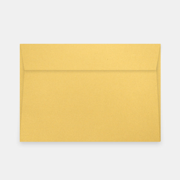 Umschlag 162x229 mm Metallic-Gold