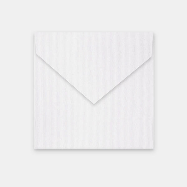 Enveloppe 165x165 mm verge écru blanc naturel