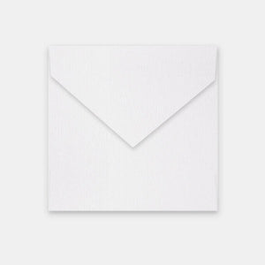 Enveloppe 165x165 mm verge écru blanc naturel