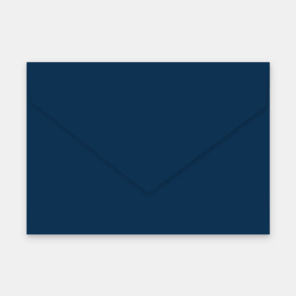 Umschlag 229 x 324 mm, marineblaues Pergament