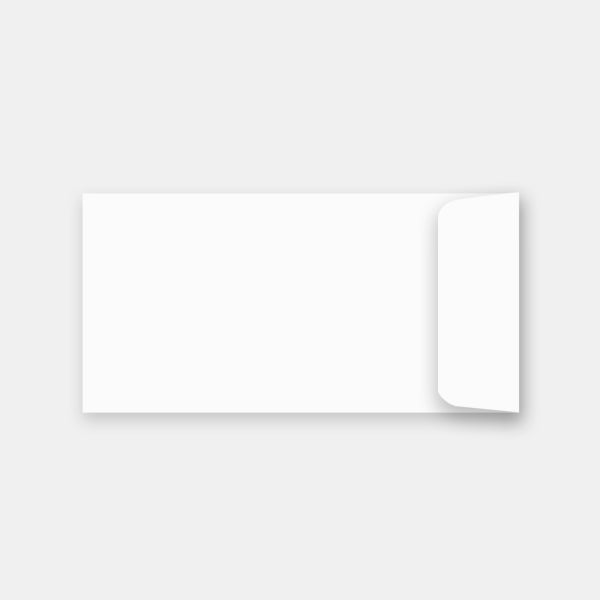 Pochette 110x220 mm  skin extra blanc