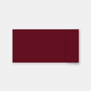 Pouch 115x225 mm burgundy vellum